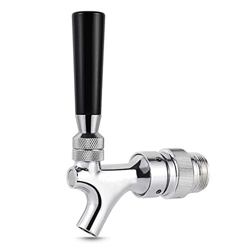 SRKATI Birra Fatta in casa Produzione di Birra 1-1/8-8 Convertitore di Controllo del Flusso di Filettatura Rubinetti per Birra alla Spina Kit di rubinetti per barili per Birra Fatta in casa