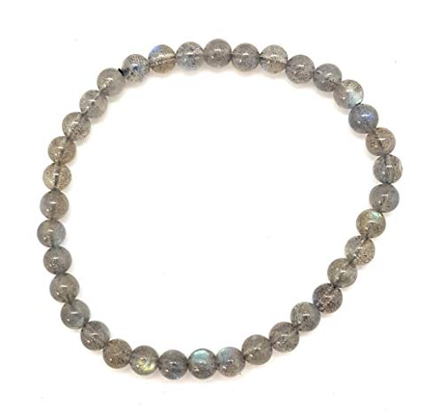 Bracciale in Pietra Labradorite + Pochette in