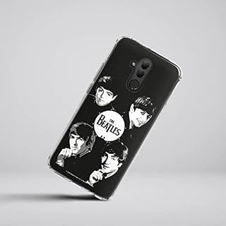 Coque en Silicone Compatible avec Huawei Mate 20 Lite Etui Silicone Coque Souple The Beatles Logo Black & White - Les Beatles, Paul McCartney, John Lennon, RIngo Starr, George Harrison Coque en Silicone Compatible avec Huawei Mate 20 Lite Etui Silicone Coque Souple The Beatles Logo Black & White – Image 2