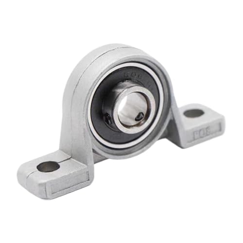 Palier de roulement KFL08 6mm alliage de zinc anti-vibration pour axe de guidage