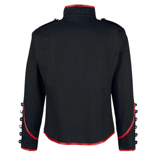 Men’s Marching Band Drummer Military Jacket Parade Jacket for Music Festivals, Cosplay, Halloween, Themed Parties2