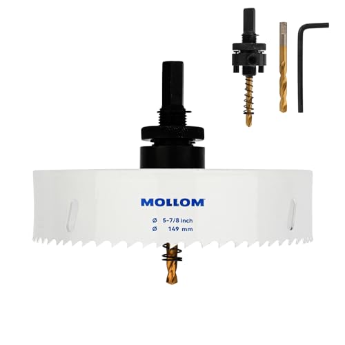 Mollom (149mm, White, 149mm | 5-7/8"
