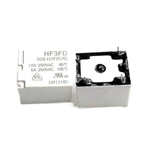 Relais 2 pièces HF3FD 012-H3F 12 V CC boîtier compact à 4 broches