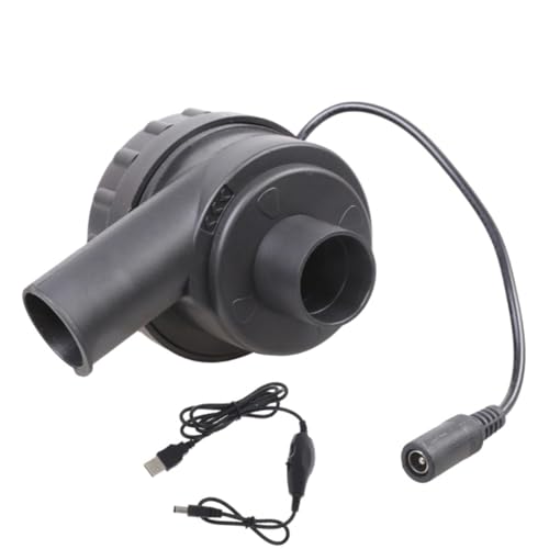 Ventilador desmontable de 75 mm, 12 V, USB, velocidad cambiable, para impresoras, barbacoa, electrónica, gestión térmica, soplador para encendidos de barbacoa