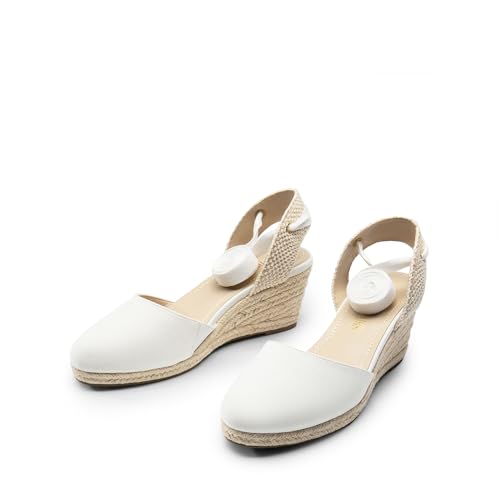 Image of DREAM PAIRS Espadrille Platform Wedge Sandals