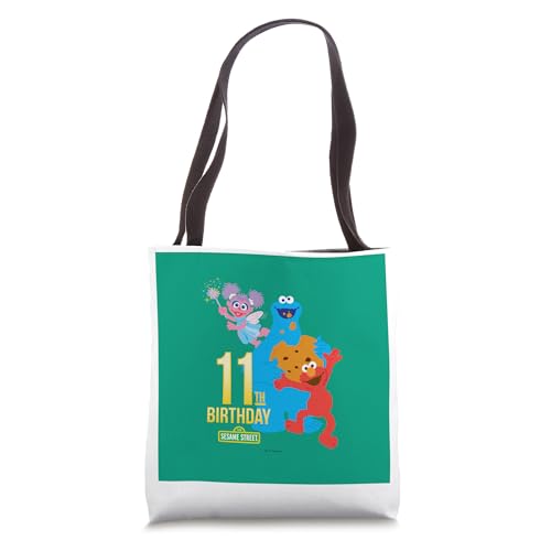 Tote bag Sesame Street 11th Birthday idéal pour le collège et les sorties