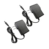 AC Power Supply for TV Box - Original US Plug for Android TV Box AC Power Adapter Wall Charger Cable Cord AC 100-240V to DC 5V 1A Power Supply (2 Pack - 5V 1A)