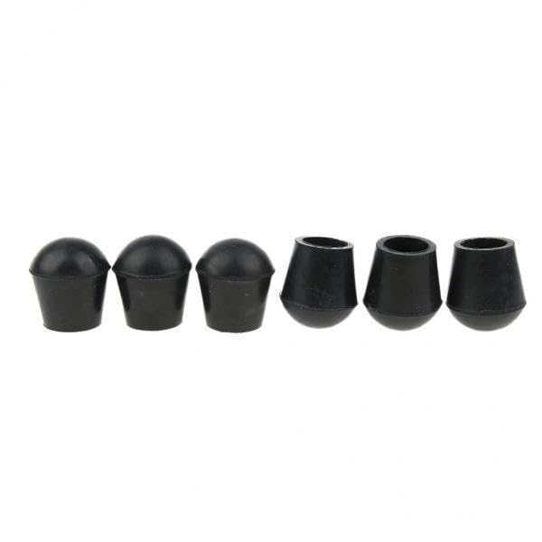 Bnf® 4x6 Pieces Rubber Tip For Cane Walking Stick Crutches Chair 3/4 inch Black Health & Beauty Medical Mobility & Disability Mobility/Walking Equipment Crutches-image-43