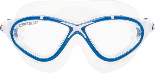 Cressi Planet Goggles SIL Clear/Frame Blue White