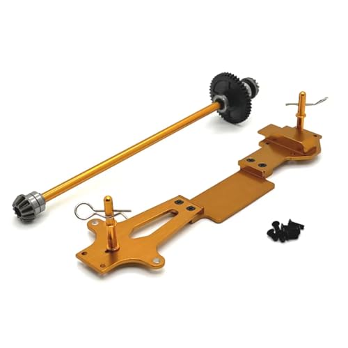RC�J�[�̃A�b�v�O���[�h�p�[�c For Wltoys For 144001 144002 144010 144016 144018 1/14 ���� 2 �K�{�[�h�����h���C�u�V���t�g Rc �J�[�A�b�v�O���[�h���i(Yellow)