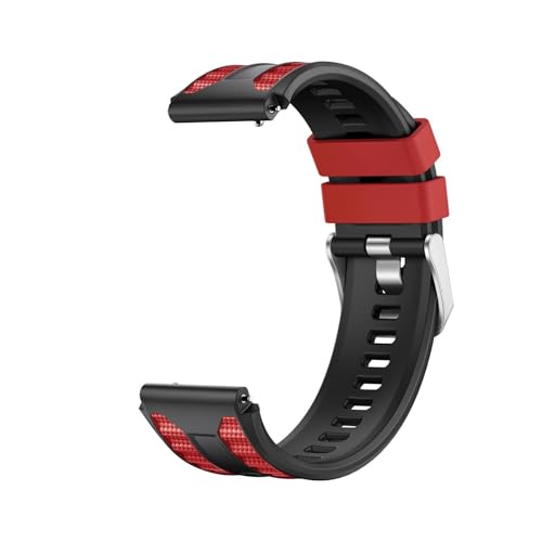[PLYYQZM] 22MM�{�^���N�C�b�N�����[�X�V���R���o���h,�ɍ��� Hua wei Watch 5 4 Ultimate 2 GT6 GT5 Pro GT4 46MM�����u���X���b�g�ɓK�p(Black red,For GT6 Pro 46mm)