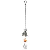 Woodstock Crystal Fantasy Suncatcher, Tabby Cat