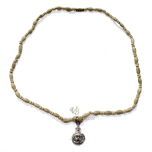 Pendentif Narsimha Dev tulsi mala protection collier indien