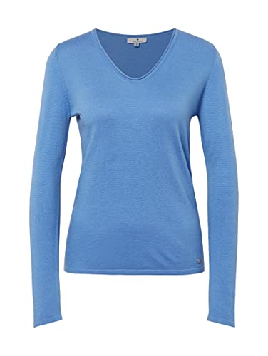 TOM TAILOR Damen Schlichter Strickpullover