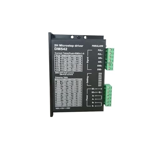Pilote de moteur pas à pas DM542 à courant élevé 4.2A dsp avec régulation de tension DC24-50V