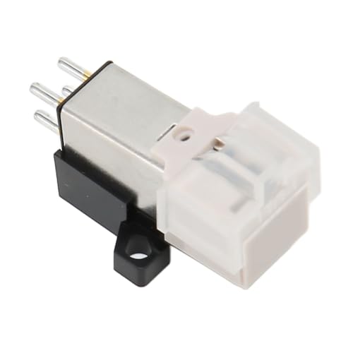 Aguja de Tocadiscos de Repuesto, Cartucho de Tocadiscos con Imán Móvil, Aguja de Cartucho Magnético para Reproductor de Discos de Vinilo AT 3600L