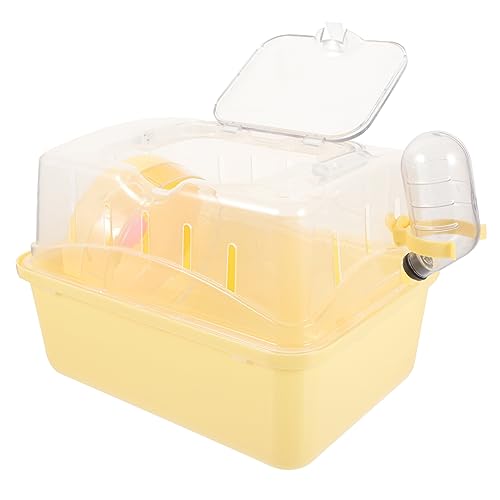 VILLFUL Caixa Gaiola Para Hamster Porquinho Da Índia Transportadora De Viagem Para Hamster Gaiola Pa