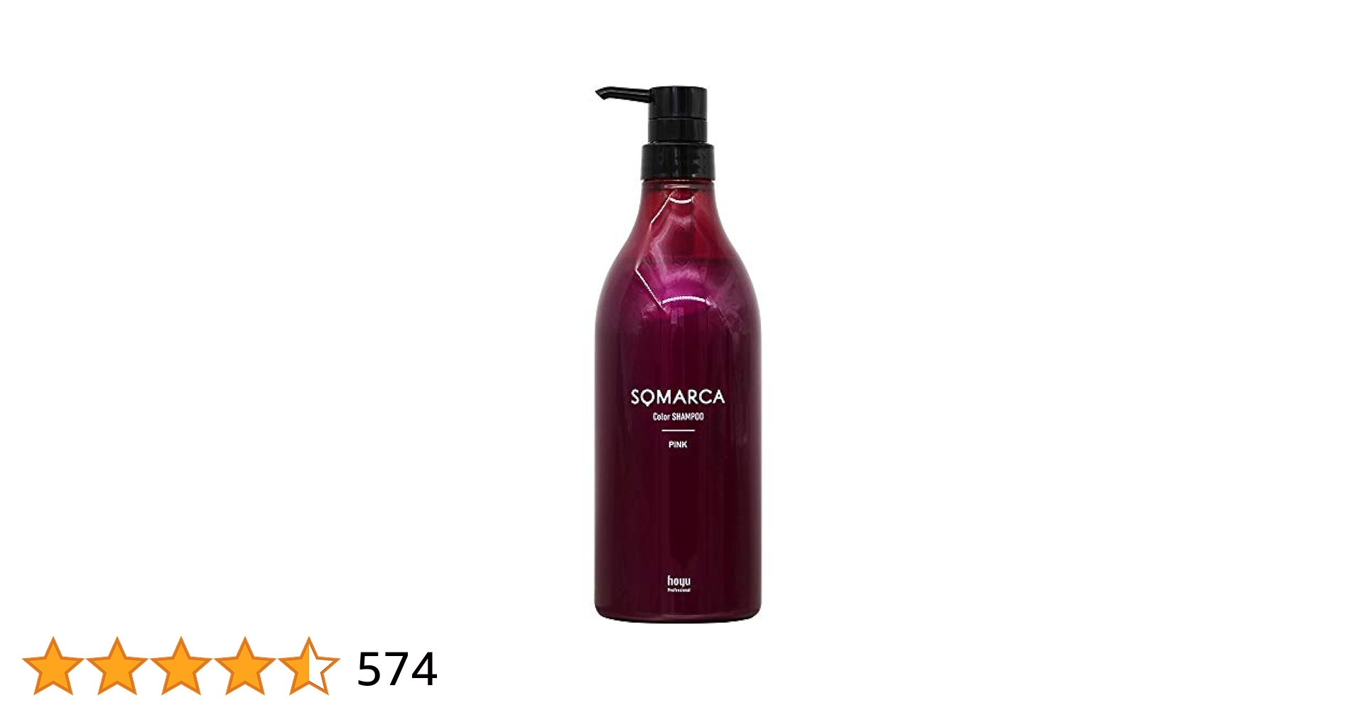 Amazon.co.jp: Hoyu ホーユー ソマルカ カラーシャンプー ピンク