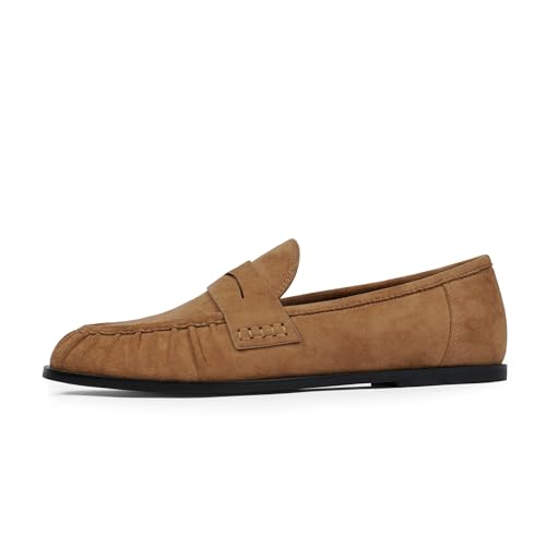Image of QIY Penny Loafers for Women 2026 Comfortable Flats Shoes