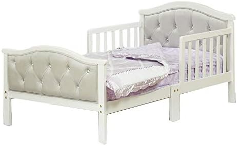 Orbelle Trading The Orbelle Gray Padded Toddler Bed