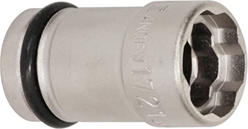 トネ(TONE) インパクト用ダブルクイックフィットソケット HP4NQFW-1721 差込角12.7mm(1/2") 二面幅17×21mm