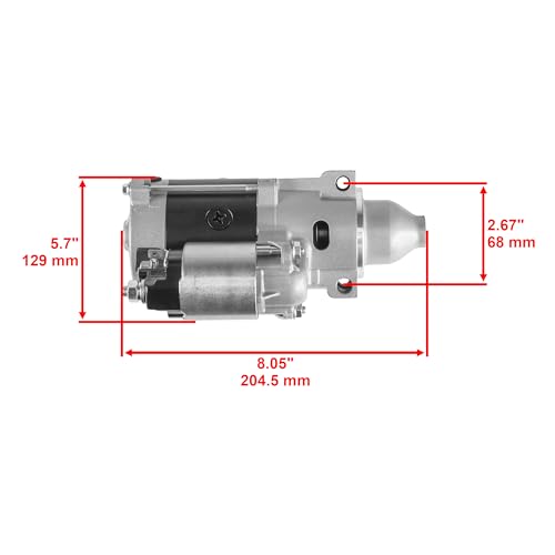 Caltric Starter Compatible with Kawasaki 25HP 21163-7004 21163-7015 miniatura 2