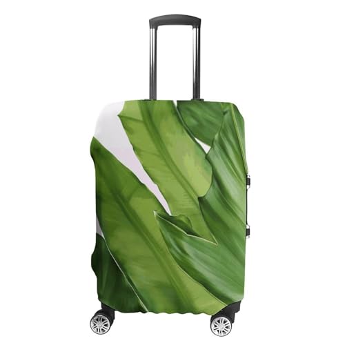 Travel Luggage Protector Cover Fresh Banana Leaves Suitcase Covers for Luggage 54x72 inch