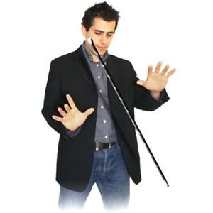 magician's dancing in air wand aluminium floating balanced cane- Multi color-image-3