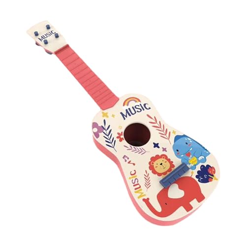 F Fityle Mini Guitare Ukulele pour Enfants, Taille compacte, Jouets pour bébés débutants, Instrument éducatif, Cadeau de Nouvel an et de noël , Rose - Les Beatles, Paul McCartney, John Lennon, RIngo Starr, George Harrison F Fityle Mini Guitare Ukulele pour Enfants, Taille compacte, Jouets pour bébés débutants, Instrument éducatif, Cadeau de Nouvel an et de noël , Rose