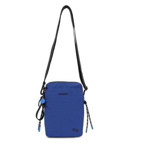 Pochette téléphone Hedgren Sipho bleu porte-gourde bandoulière