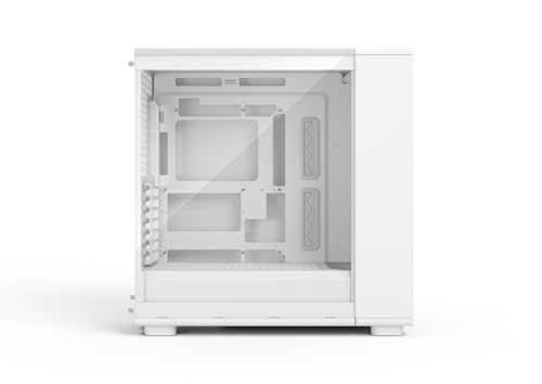 Image of Fractal Design Epoch XL White - Tempered Glass Clear Tint - High Airflow PC Gaming Case - Mesh Front Panel - Three Momentum 14 Fans