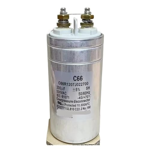 Condensateur de filtre AC 200uF 330VAC résout les baisses de tension sur moteurs électriques