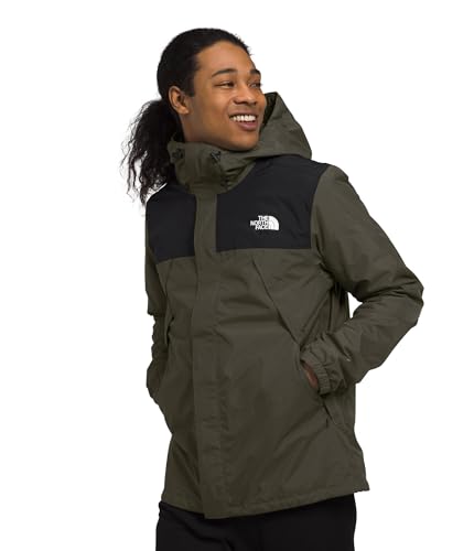 Image of THE NORTH FACE Men's Antora Triclimate Jacket | Waterproof Shell, Warm Inner Fleece Layer, Adjustable 3 Piece Hood