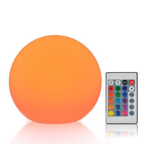 Boule lumineuse LED 16 couleurs et 4 modes d'éclairage extérieur