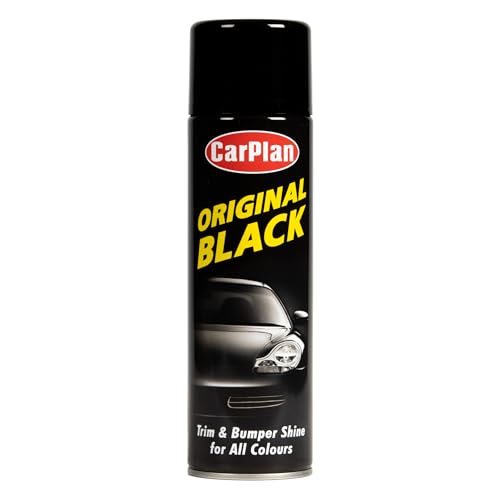 CarPlan Original Black Trim & Bumper Shine Protective Silicone Spray 500 ml