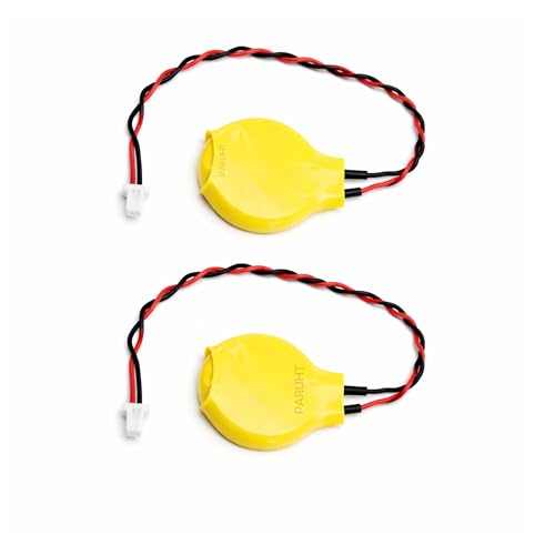 Image of 2pcs CR2032 3V PLC BIOS CMOS Notebook Laptop Lithium Mother Board Battery 2 Pin Connector