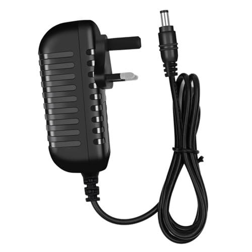 12V 2A Power Supply Adapter - AC/DC Converter 100-240V 50/60Hz with 5.5mm x 2.1mm Plug for LED Strip Lights, CCTV Camera, Wireless Router, Audio/Video Devices & More