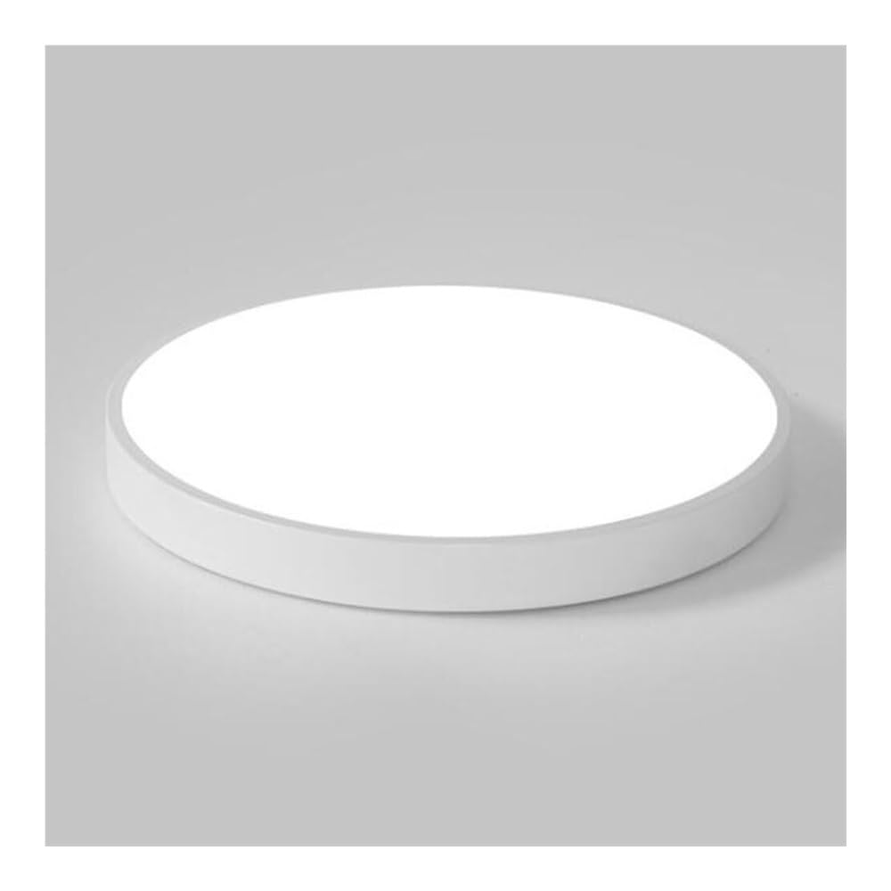 Plafonnier rond LED blanc pour en finir avec les pièces sombres et mal éclairées