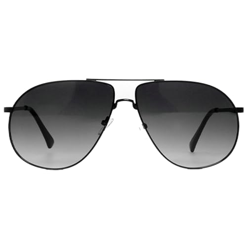 Oversized Pilot Sunglasses For Women Men Popular Vintage 70s Style Sun Glasses Ladies Double Bridge Shade Eyewear UV400