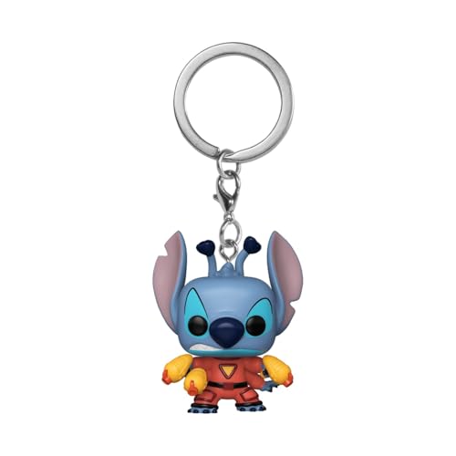 Funko POP! Keychain: Lilo & Stitch- 626 Stitch - Schlüsselanhänger Origineller Schlüsselring - Sammelbare Minifigur - Kleinigkeit für den Nikolausstiefel - Geschenkidee - Offizielles Merchandise