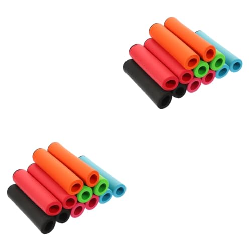 Yardwe 24pcs Anti-Skid Kayak Paddle Grips Comfortable Sponge Handle Sleeves for Kayaking Non-Slip Paddle Wraps for Long-Term Use and Hand Protection