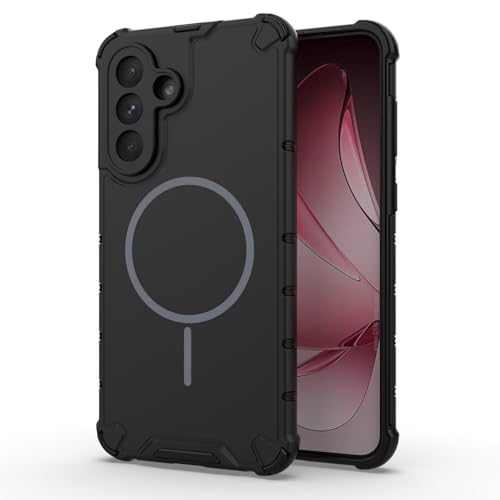 Étui Samsung Galaxy A54 5G noir coque arrière en silicone magnétique antichoc