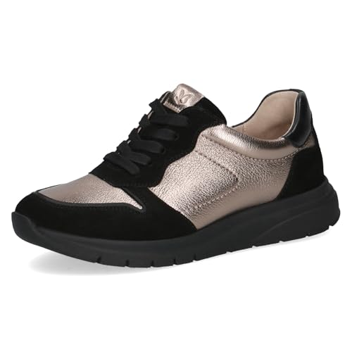 Baskets basses femme cuir Caprice lacets anti mal de pieds chic