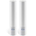 VEVOR Sediment Water Filter Cartridge, Universal Fit 20 x 4.5 Inch, 5 Micron SED Whole House Replacement Filter, 100,000 Gal Capacity, Reduces Sand, Rust, Dirt, and Particles, 2Pack