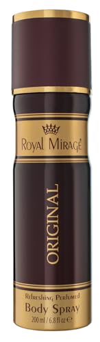 Royal Mirage Body Spray Original For Unisex, 200ml Each (Pack Of 2) Fresh - view 2