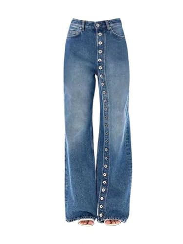 LAFOURAM Petite Jeans for Women 5 FT Short Straight Leg Punk Rock Skinny Denim Pants
