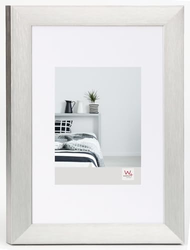 walther design AL130S Aluline Aluminiumrahmen Silber 21 x 30 cm (DIN A4)