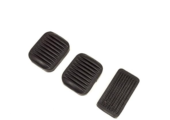 Image of Willy Paddle Rubber Set of 3 [Accelerator, Brake, Clutch] fit for Willys Parts| Spare Parts | Pedal Rubber kit