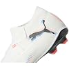 PUMA Mens Future 8 Match Firm GroundArtificial Ground Soccer Cleats - White