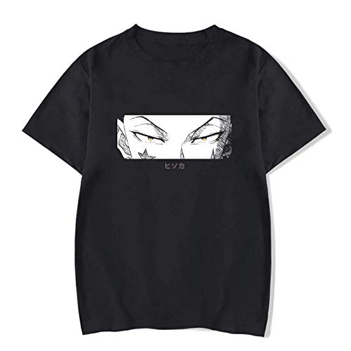 Camiseta Básica Unissex Algodão Hunter X Hunter Hisoka Eyes Anime (Branco, XG)